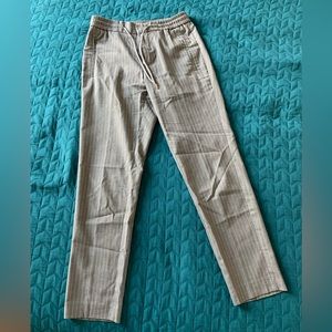 Grey pinstripe Topman trouser